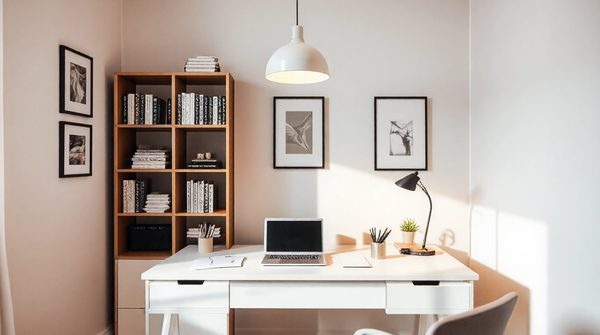 Meilleures astuces pour un bureau d'angle avec rangement efficace